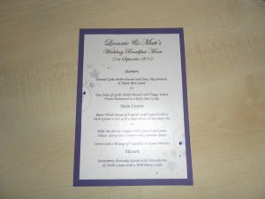 Leonnies menu