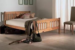 wood bed two