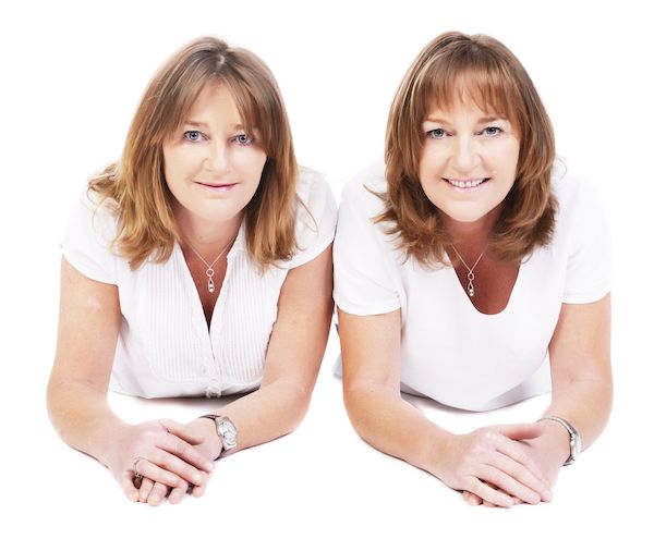 The Twins Gift Company founders - Lindsey and Karen respectively