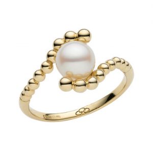 Effervescence White Mini Pearl Ring