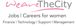 WeAreTheCity Jobs logo. Jobs and careers for women