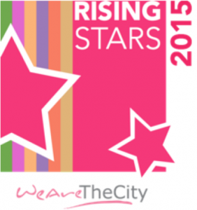Rising Stars logo, rising star in law