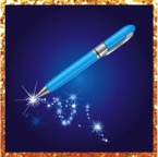 pen sparkle