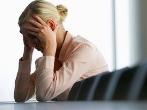 bullying women looking stressed and alone