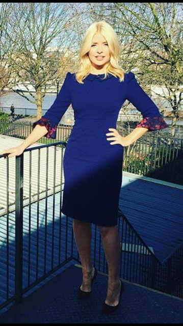 Holly Willoughby wearing Cecily