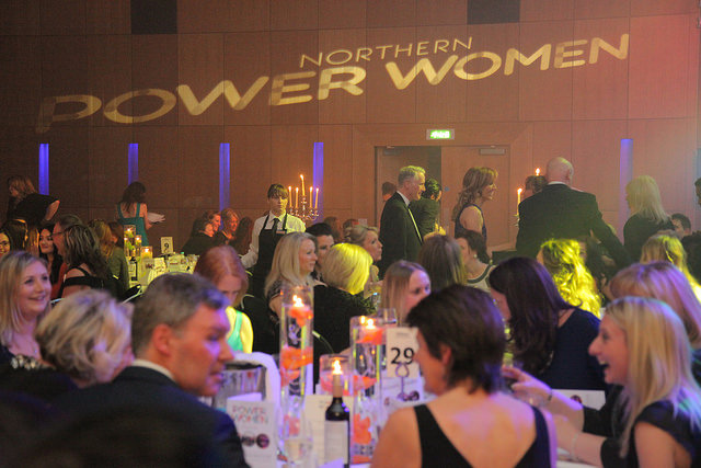 room atmosphere at the northern power women awards