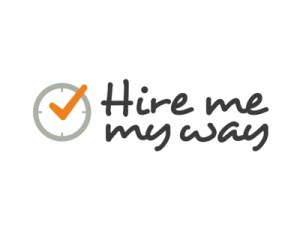 Hire me my way logo - job seekers campaign