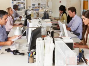 Office workers -  via Shutterstock