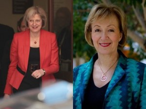Theresa May & Andrea Leadsom battle for top (f)
