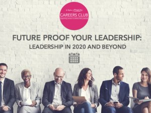 Future proof your leadership WeAreTheCity Careers Club event feature