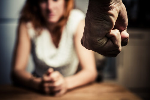 women living in fear of domestic violence, violent crimes