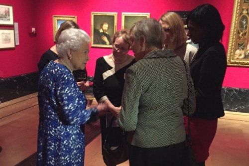 queen meets female permanent secretaries