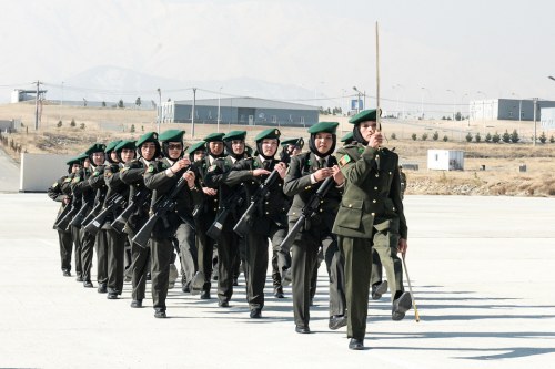 female afghan officers graduate