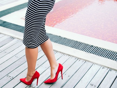 woman wearing high heels featured