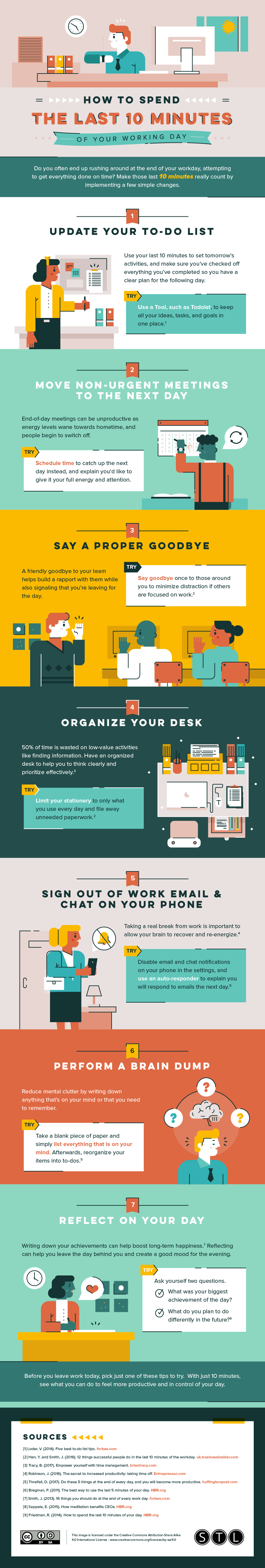 DESIGN - How to spend the last 10 minutes of your working day