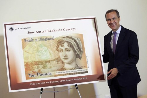 Jane Austen bank note 